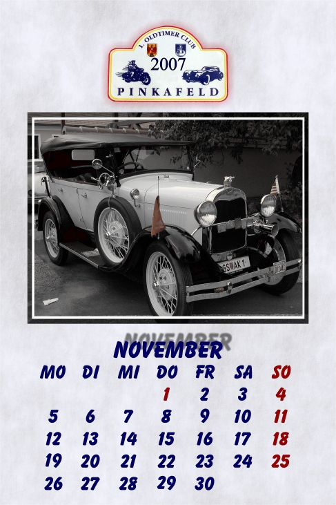 Oldtimerkalender 2007